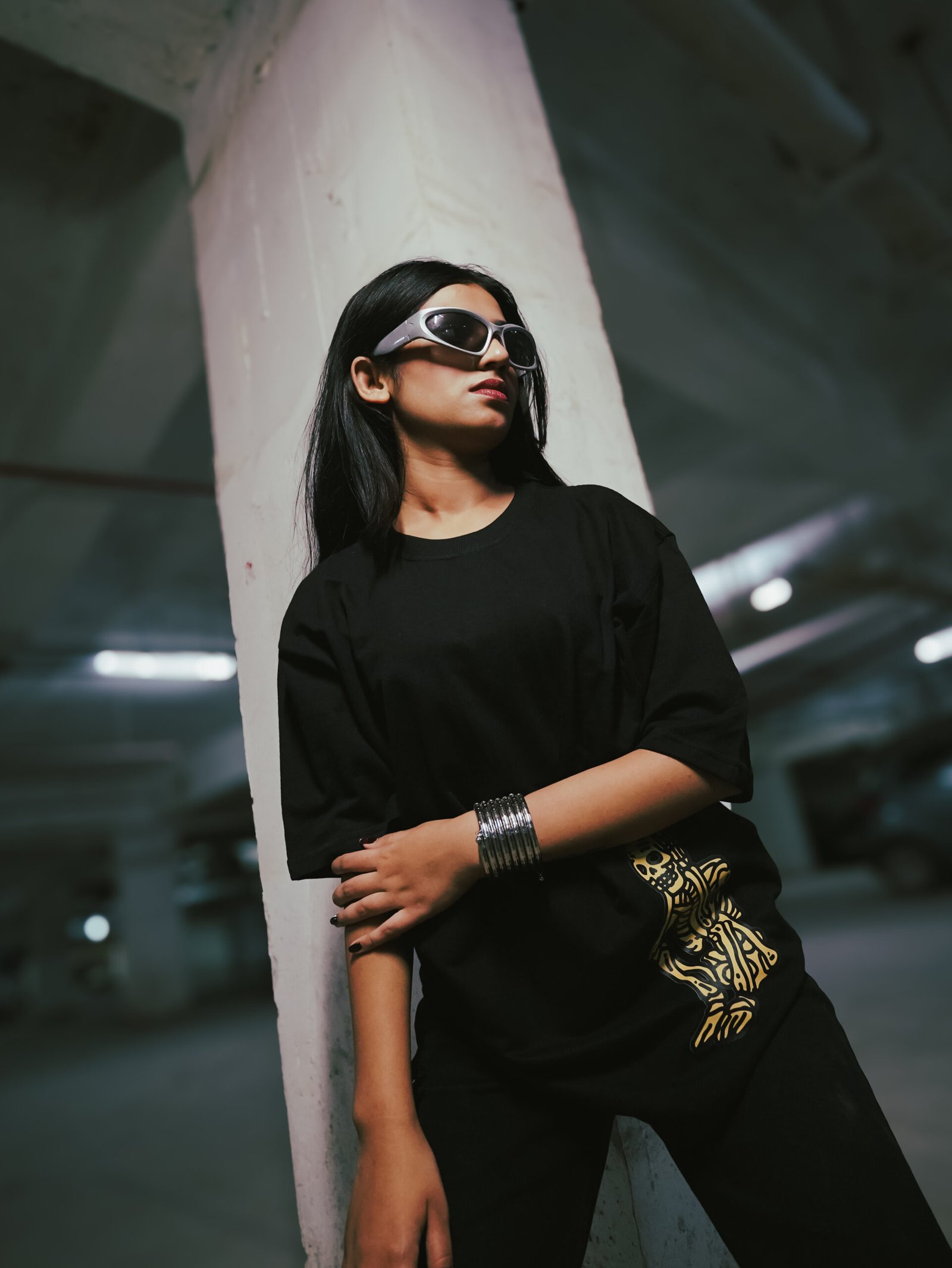 Skull & Demon Graphic Tee - Image 3